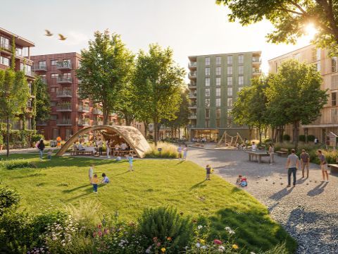 Rendering Elisabeth-Aue