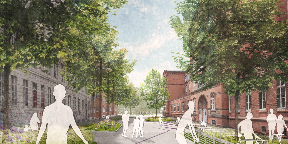 Gotenburger Straße - Vision - Umgestaltung
