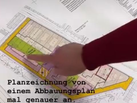 Screenshot vom Instagram-Kanal des Bezirksamts Neukölln: Wie liest man eine Planzeichnung im Bebauungsplan?