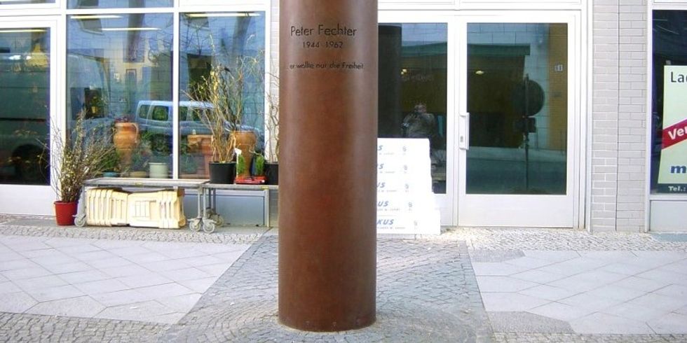 Peter Fechter Mahnmal