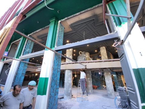 Neuer Standort eines Unternehmens in der Bauphase