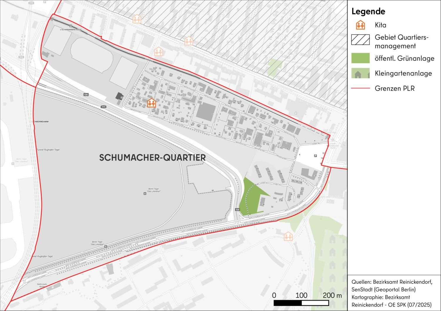 Karte PLR Schumacher-Quartier