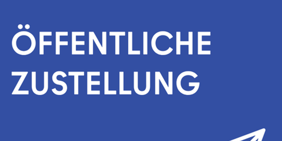 Öffentliche Zustellung