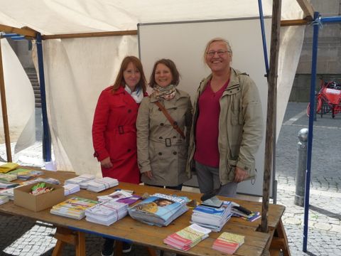 Gleichstellungs-, Integrations- und Queer-Beauftragte am Gemeinschaftsstand