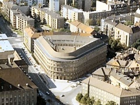 Nordsternhaus Luftaufnahme (Bild: Landesarchiv Berlin)