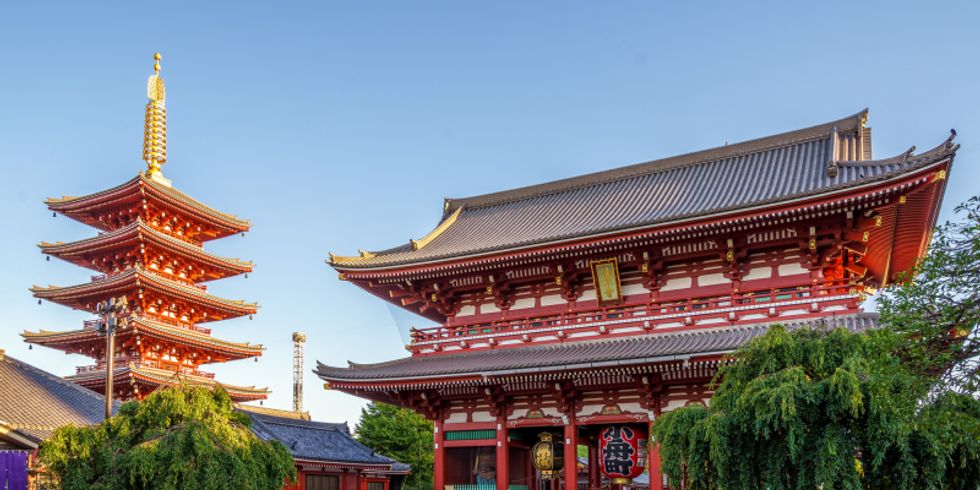 Pagode in Tokio
