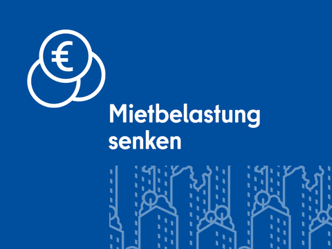 Mietbelastung senken