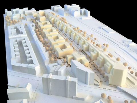 3D Entwurf Bebauung Friedenauer Höhe