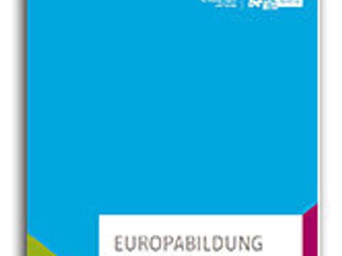 Deckblatt der Publikation Europabildung in der Schule
