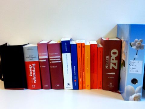 Ansammlung von Gesetzbüchern
