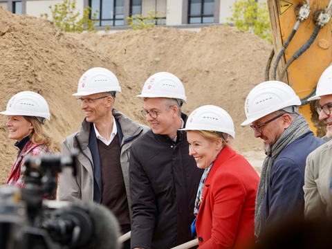 Spatenstich für den neuen S!nn Campus am Südkreuz