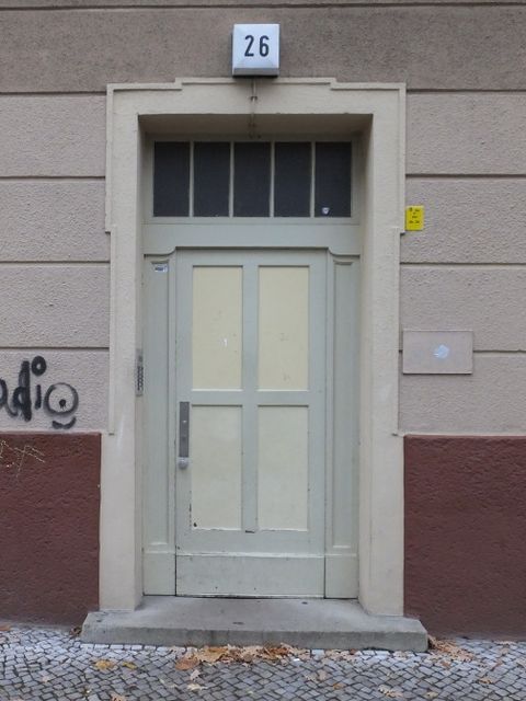 Hausansicht Livländische Str. 26, Foto: H-J. Hupka, 2013