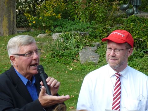 Tadeusz Dubicki und Reinhard Naumann, 14.9.2013, Foto: KHMM