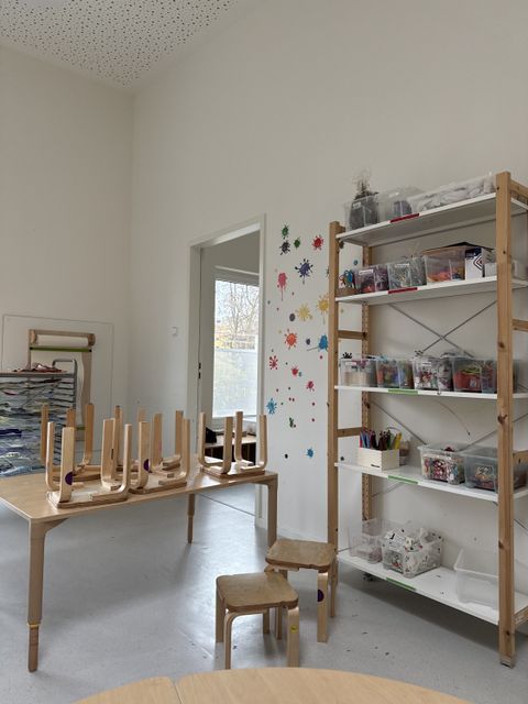 Kreativraum der Kita Lobeckstraße