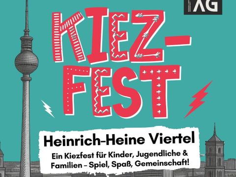 Plakat Kiezfest Heinrich-Heine