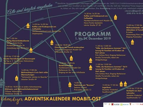 Lebendiger Adventskalender (Bild: LPG Landesweite Planungsgesellschaft mbH)