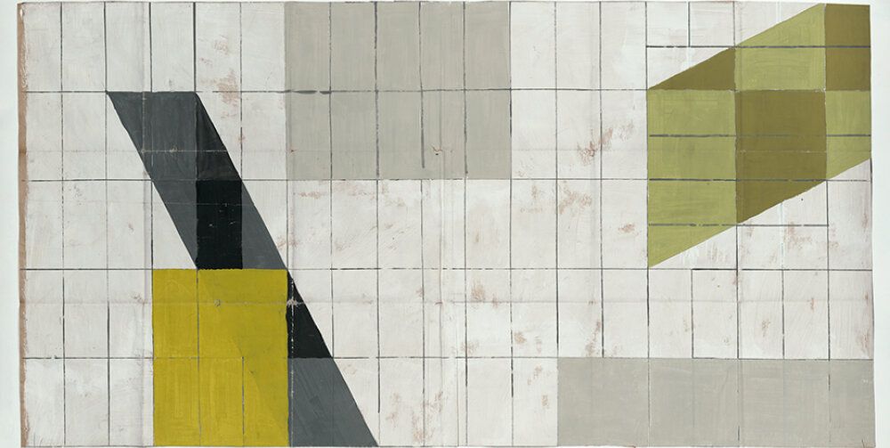 Mosaik-Entwurf Senatsverwaltung für Bau- und Wohnungswesen, 1954