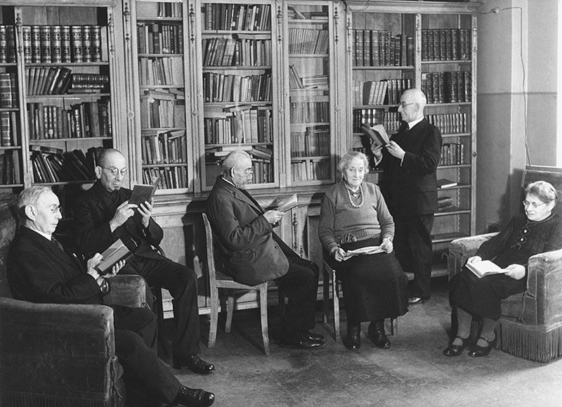 Jüdisches Altersheim Schönhauser Allee (Lesezimmer)