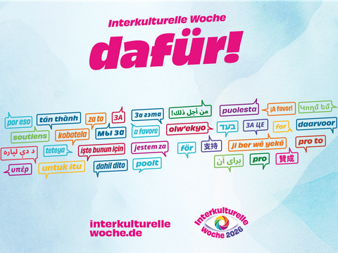 Interkulturelle Woche 2026 - Motto dafür