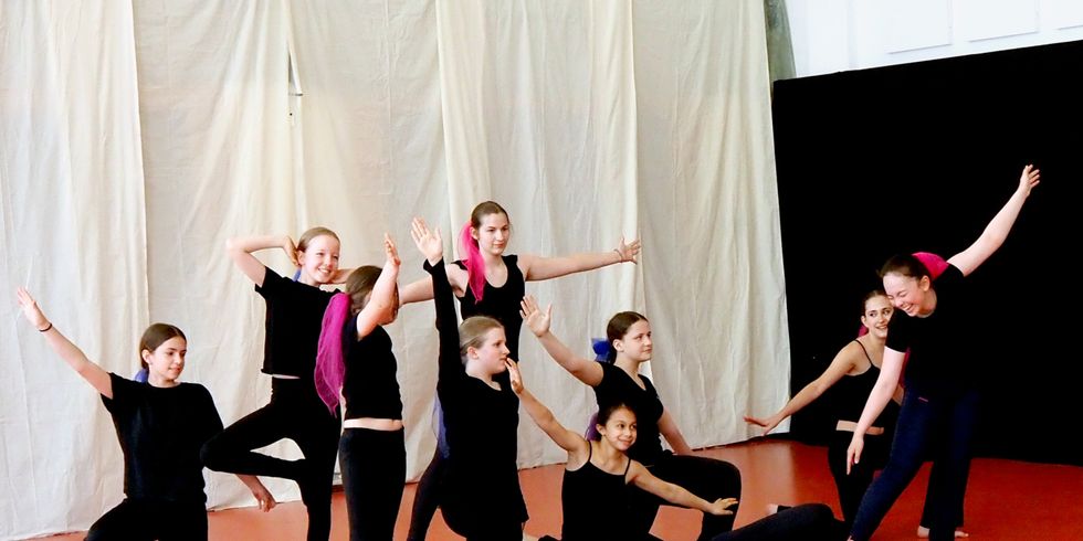 Modern Dance im Eliashof beim Tanztag