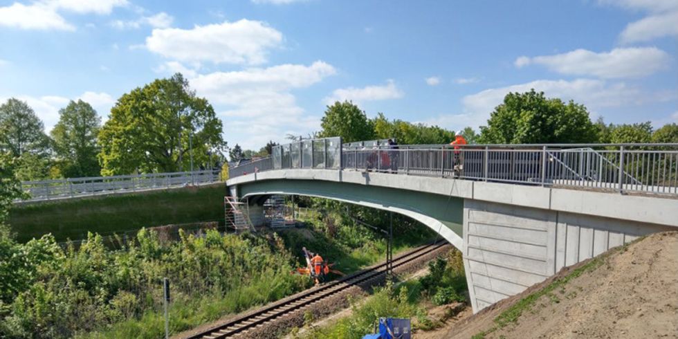 Waldbacher-Weg-Brücke im Juli 2020