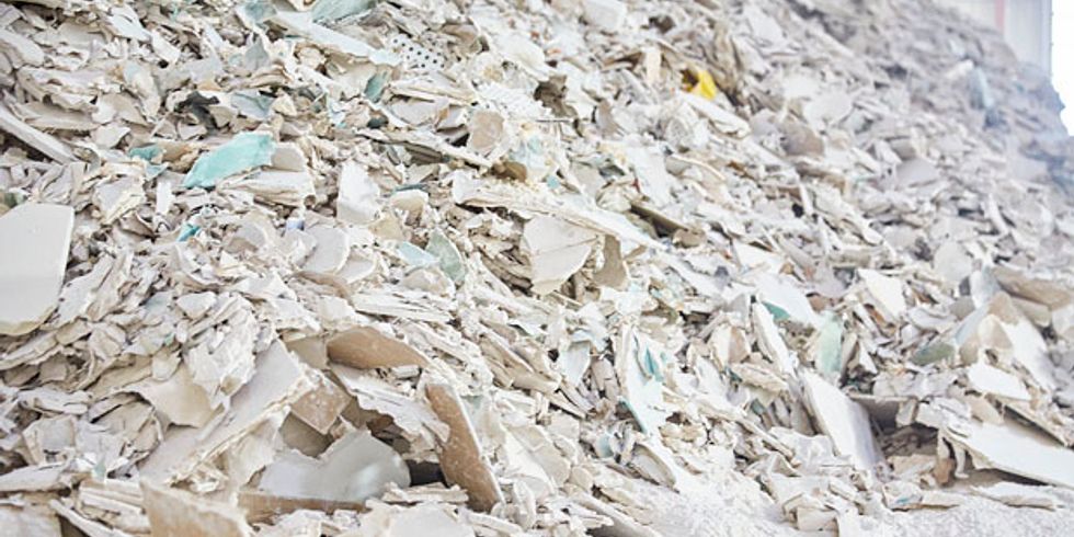 Gipsrecyclinganlage