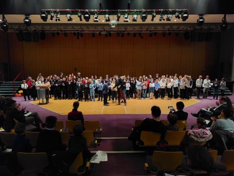 Foto Teilnehmerinnen und Teilnehmer Jugend musiziert