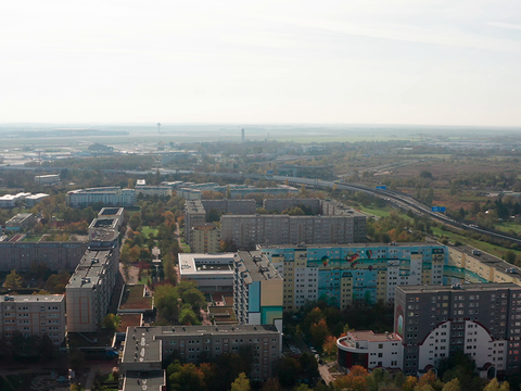 Luftaufnahme Kosmosviertel Altglienicke
