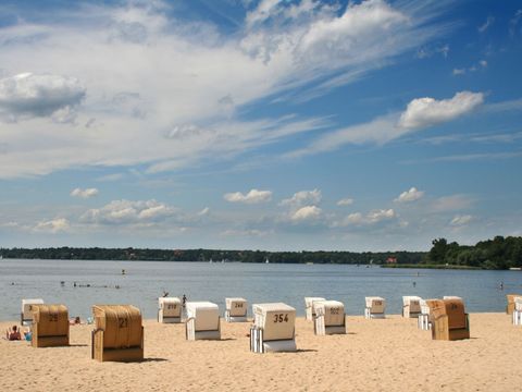 Strandkörbe am Strandbad Wannsee