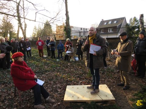 Gesundheitsstadtrat Alexander Ewers sprach für das Bezirksamt. (Bild: BA Reinickendorf)