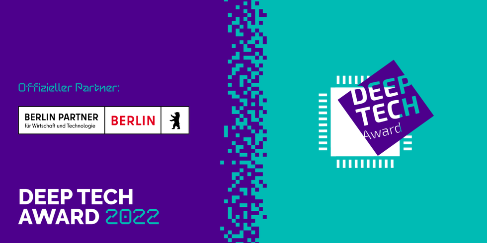 Logos Berlin Partner und Deep Tech Award