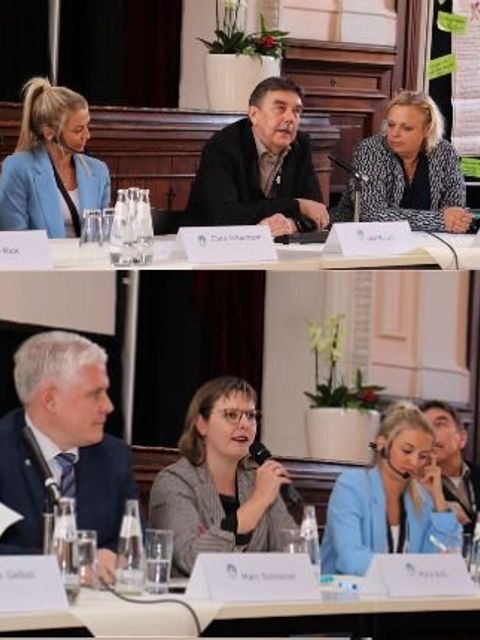 Impressionen der Podiumsdiskussion