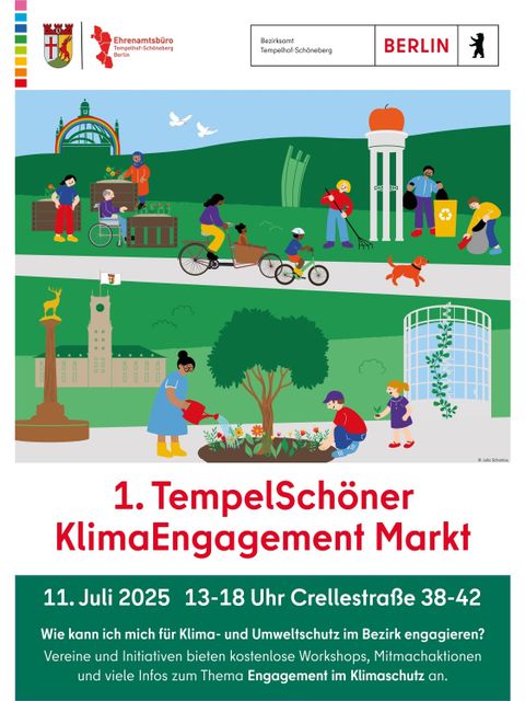 Plakat (Bild: Ehrenamtsbüro, Grafik: Julia Schonlau)