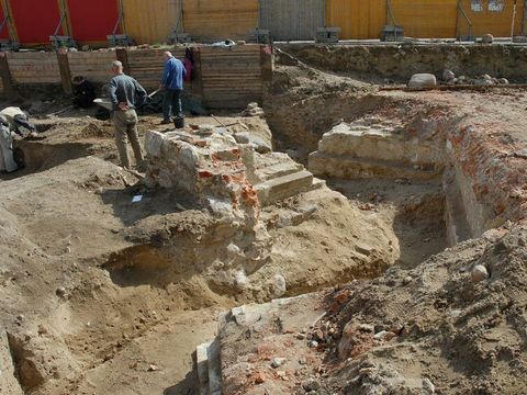 Grabungen am Petriplatz (Bild: Landesdenkmalamt Berlin, Wolfgang Bittner)