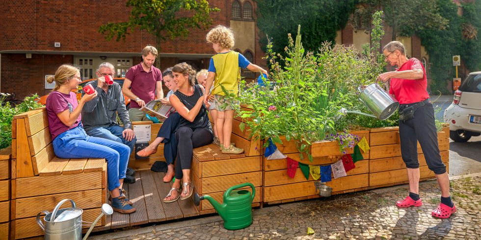 Parklets im Sprengelkiez