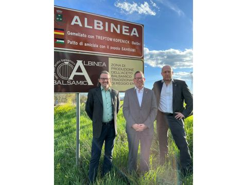 Partnerschaftsschild - Albinea