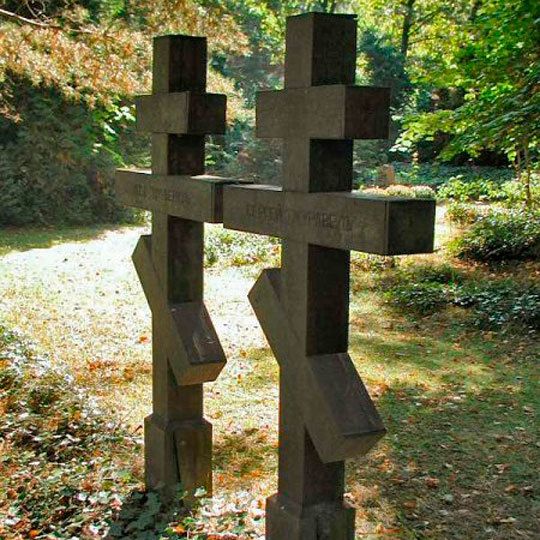 Auf dem Friedhof