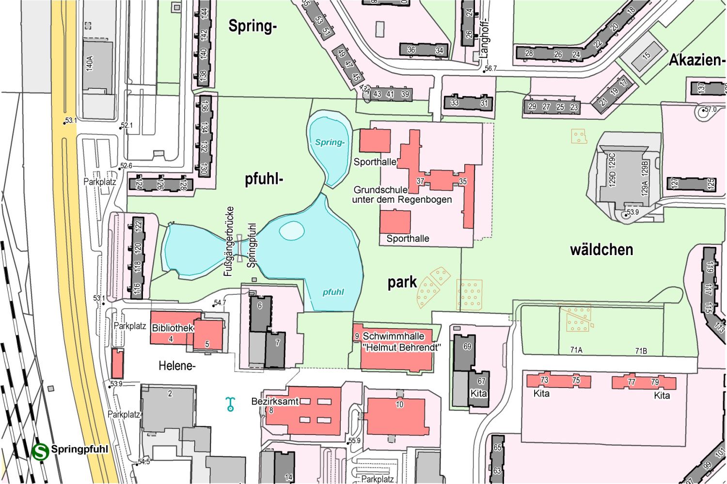 Karte von Berlin 1:5000 (K5)