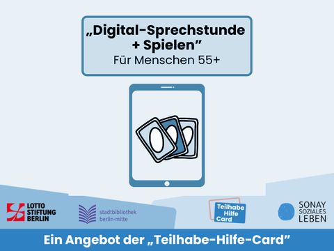 Grafik zum Angebot Digital-Sprechstunde + Spielen