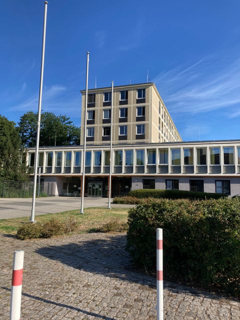 Aussenansicht des Amtsgerichts Spandau