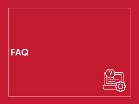 Kacheln mit der Aufschrift FAQ