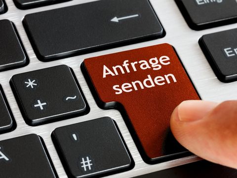 Taste_Anfrage_Senden