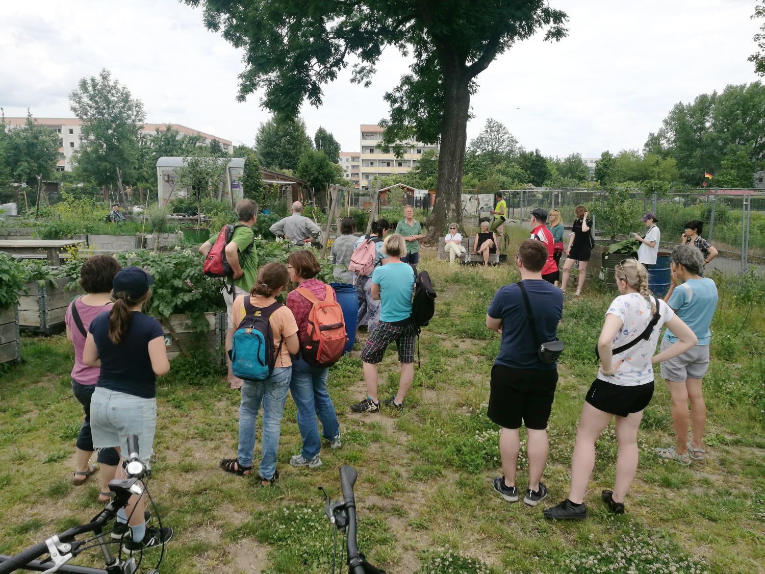 Besuch des Gutsgartens Hellersdorf