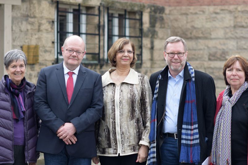 Besuch des Touro Colleges, Kiezspaziergang 9.4.2016