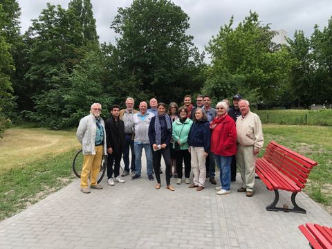 Neuer Marienparkweg in Marienfelde offiziell eröffnet