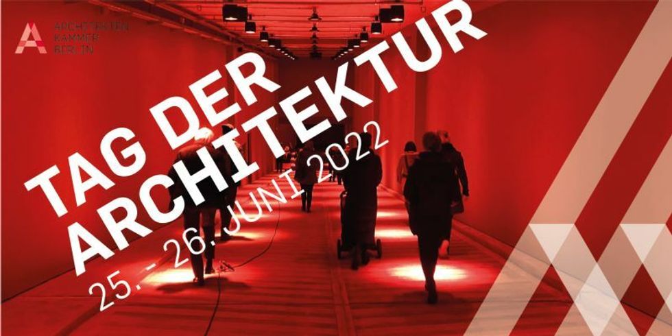 Logo "Tag der Architektur 25. bis 26. Juni 2022"