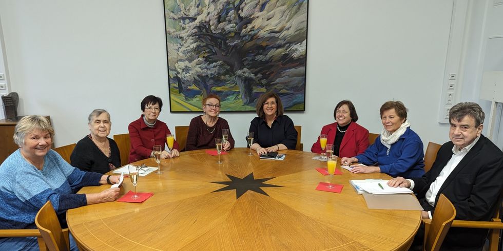 Runder Tisch bei der BV-Vorsteherin