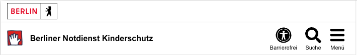 Kopfzeile Berliner Notdienst Kinderschutz