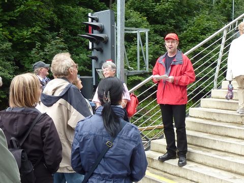 Start am Bahnhof Pichelsberg, 14.7.2012, Foto: KHMM