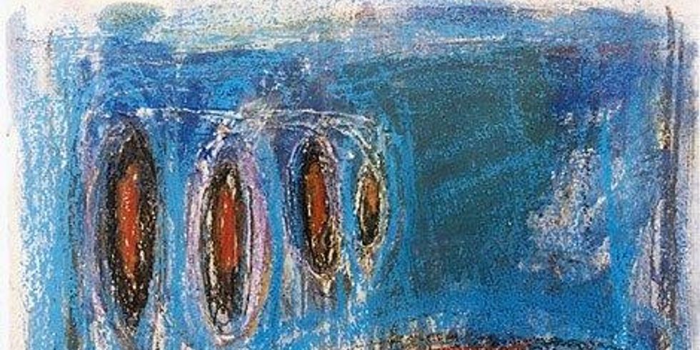 Reinhardt Grimm, Ohne Titel, Mischtechnik, Kunstverleih Treptow-Köpenick
